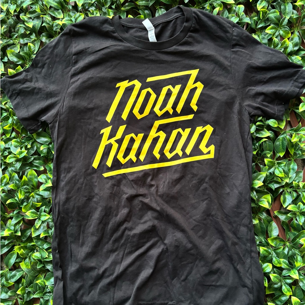 Bella Canvas Black Tee With Yellow Graphic Bella Canvas Black Tee With Yellow Graphic